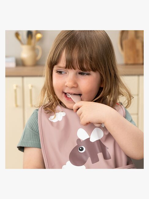 Done By Deer Foodie Besteck Happy Dots, Rosa