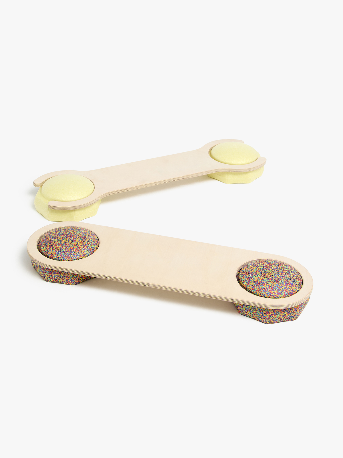 JLY Balancebrücke 2er-Pack, Natur