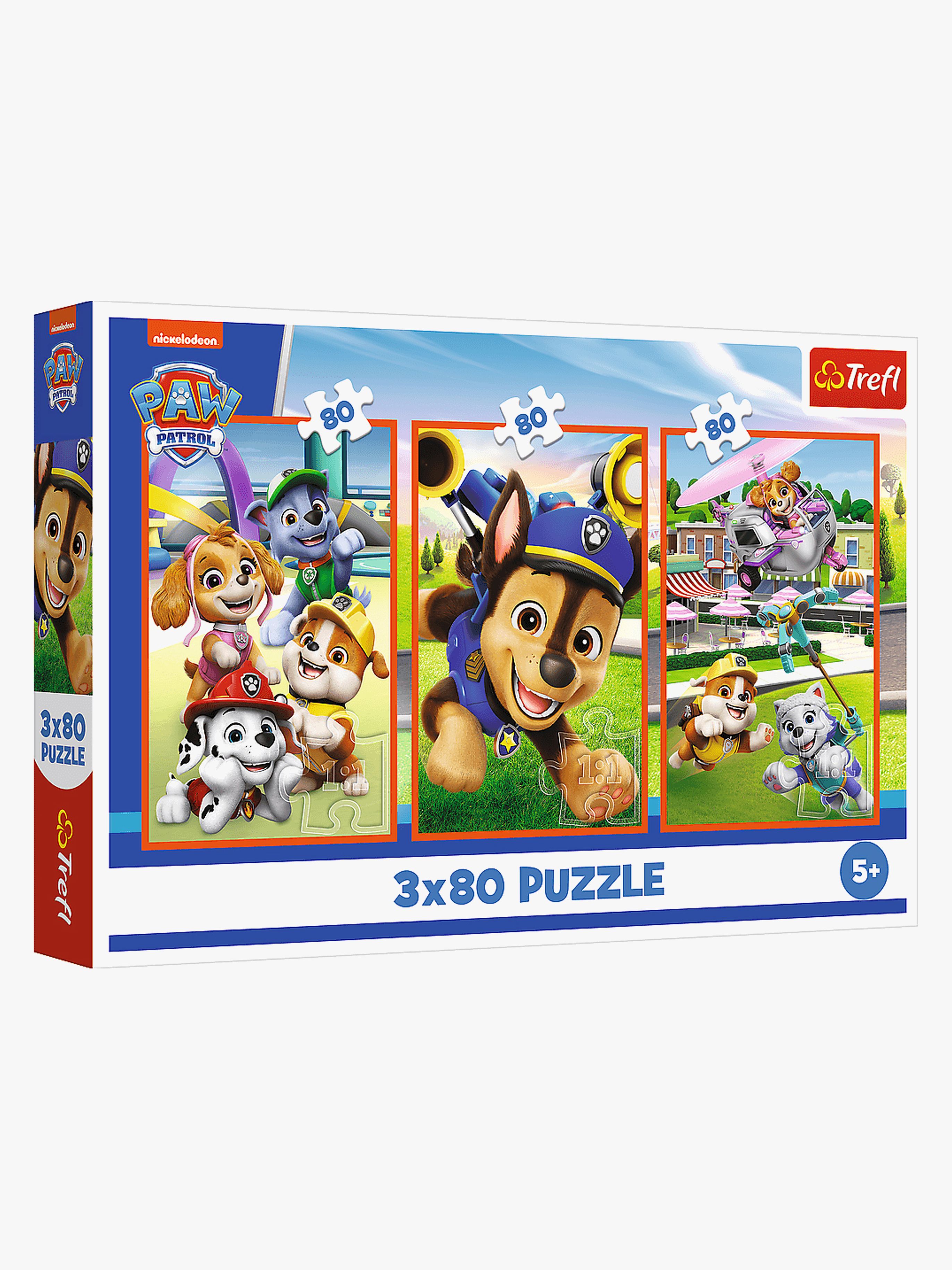 Paw Patrol Puzzles 3x80 Teile