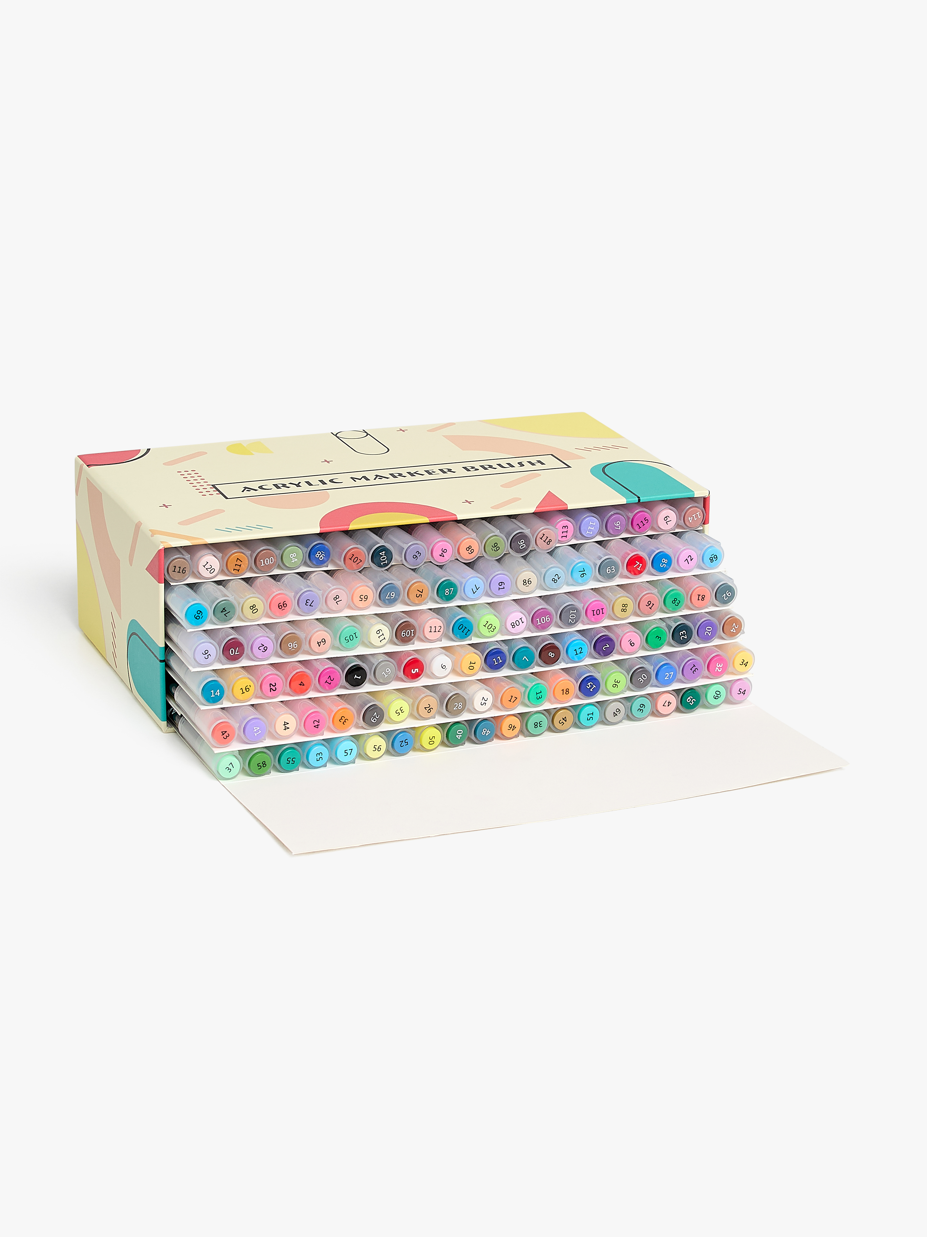Fippla Acrylstifte 120er-Pack