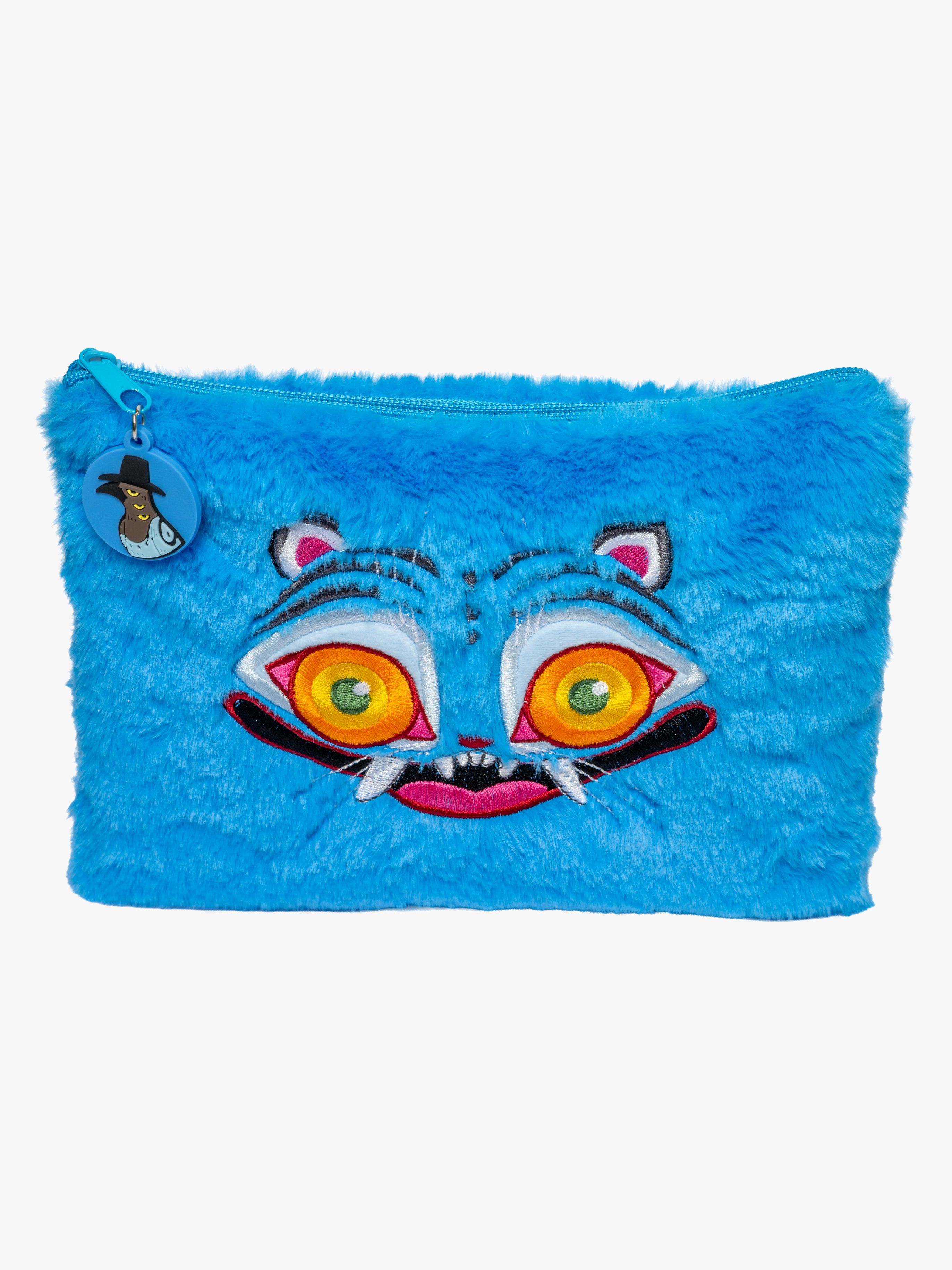K-Pop Demon Hunters Fuzzy Federmäppchen, Blau