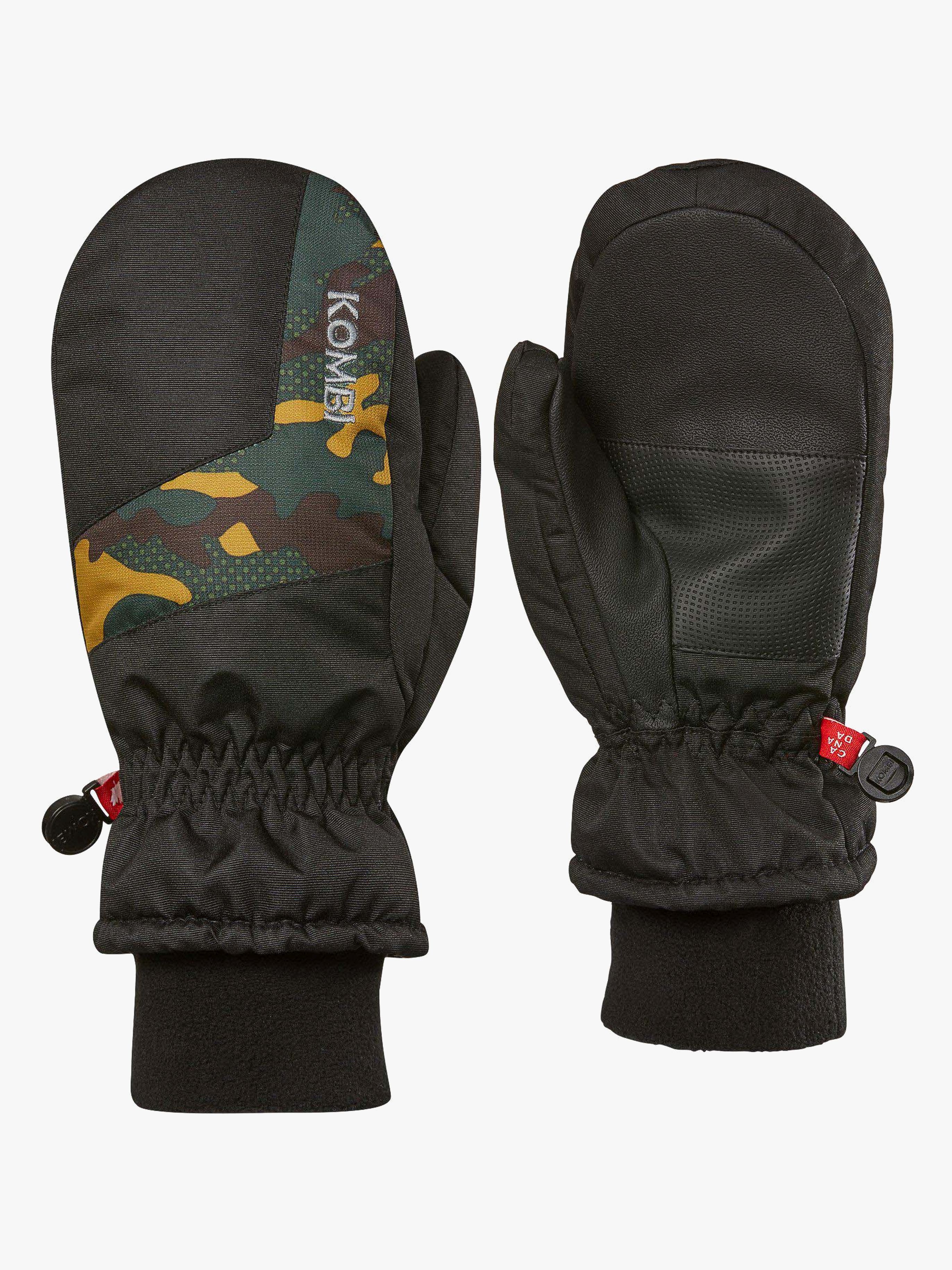 Kombi Takoda Fäustlinge, Black/Green Camo, XS