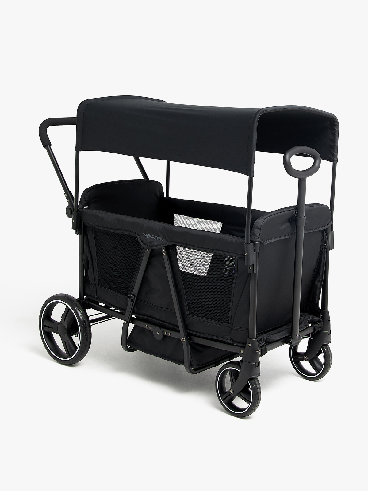 Pinepeak Seat X2 Bollerwagen, Schwarz
