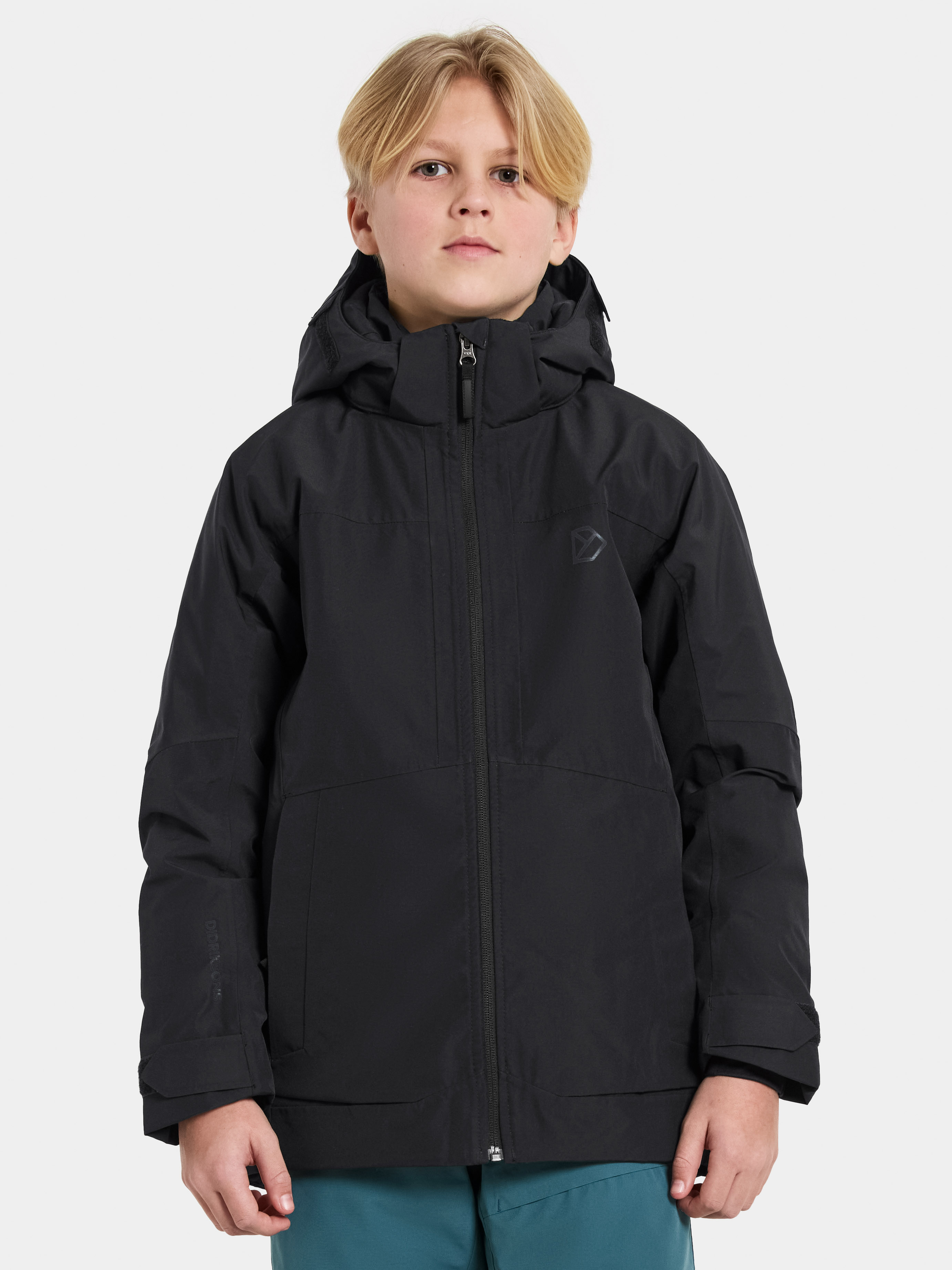 Didriksons Dolomit Winterjacke, Schwarz, 160