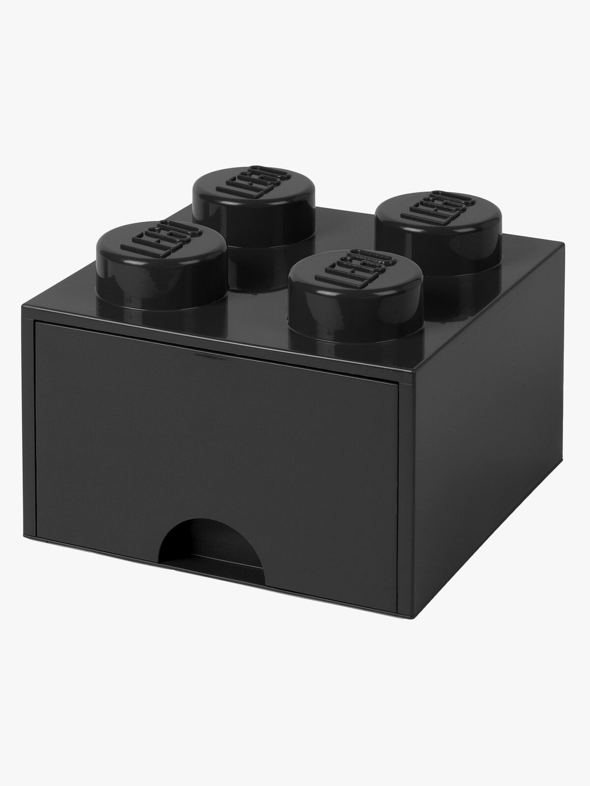 LEGO Aufbewahrungsbox mit Schublade 4, Schwarz