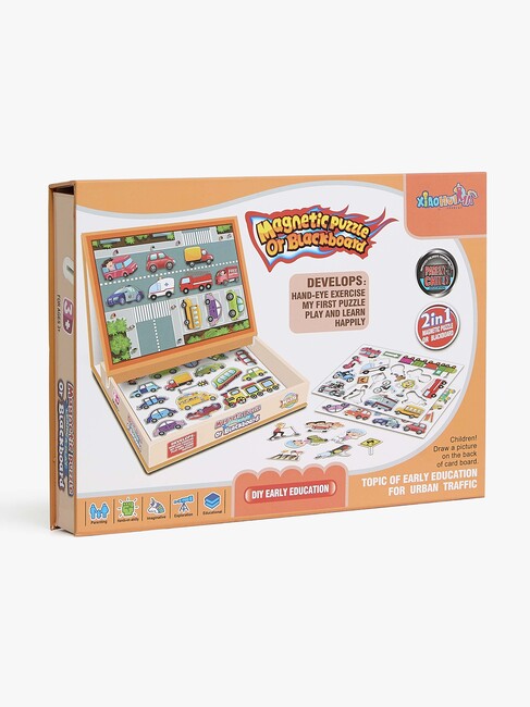 Fippla 2-in-1 Magnettafel & Zeichentafel Autos