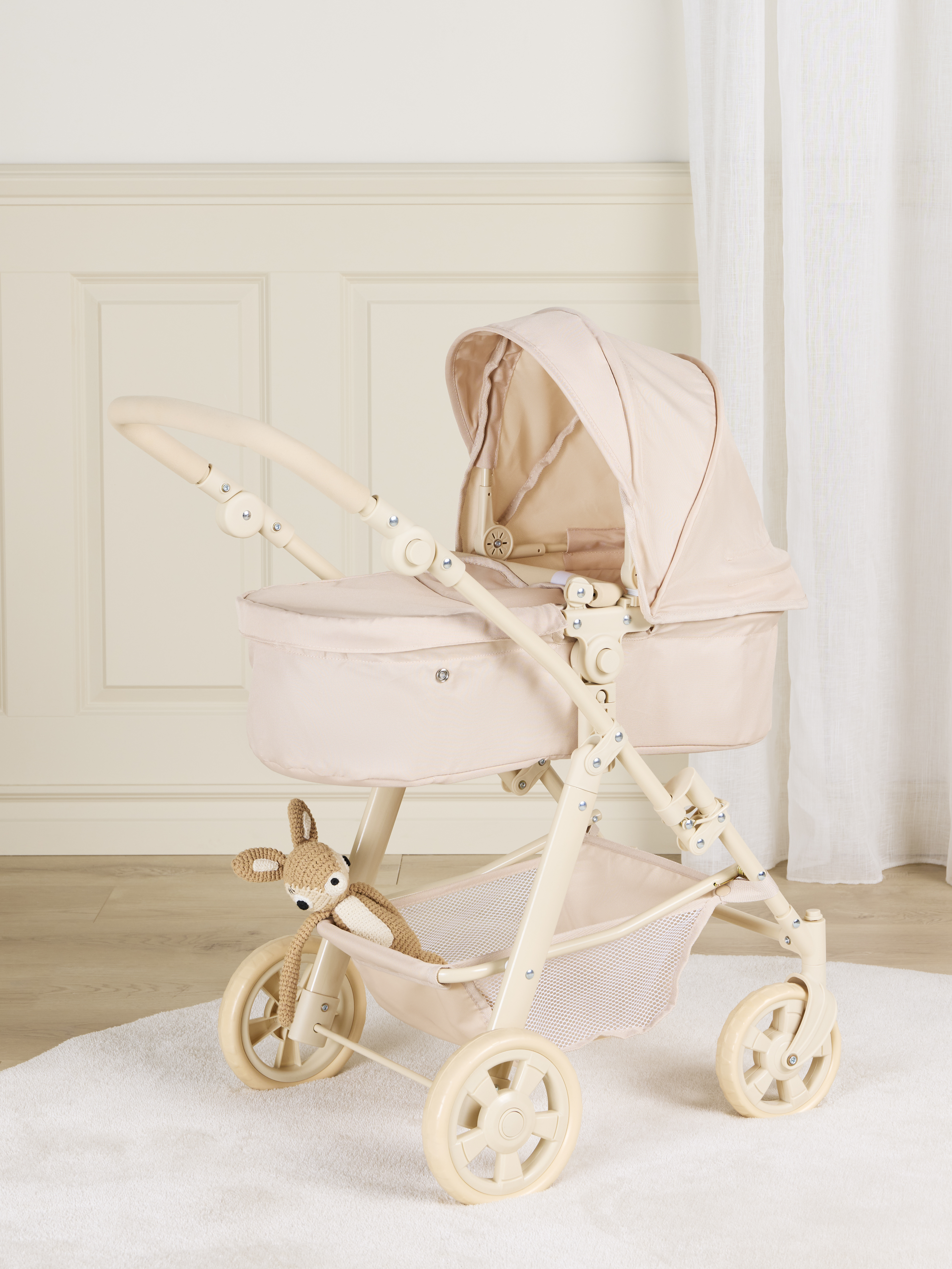 2-in-1 Kombikinderwagen, Beige