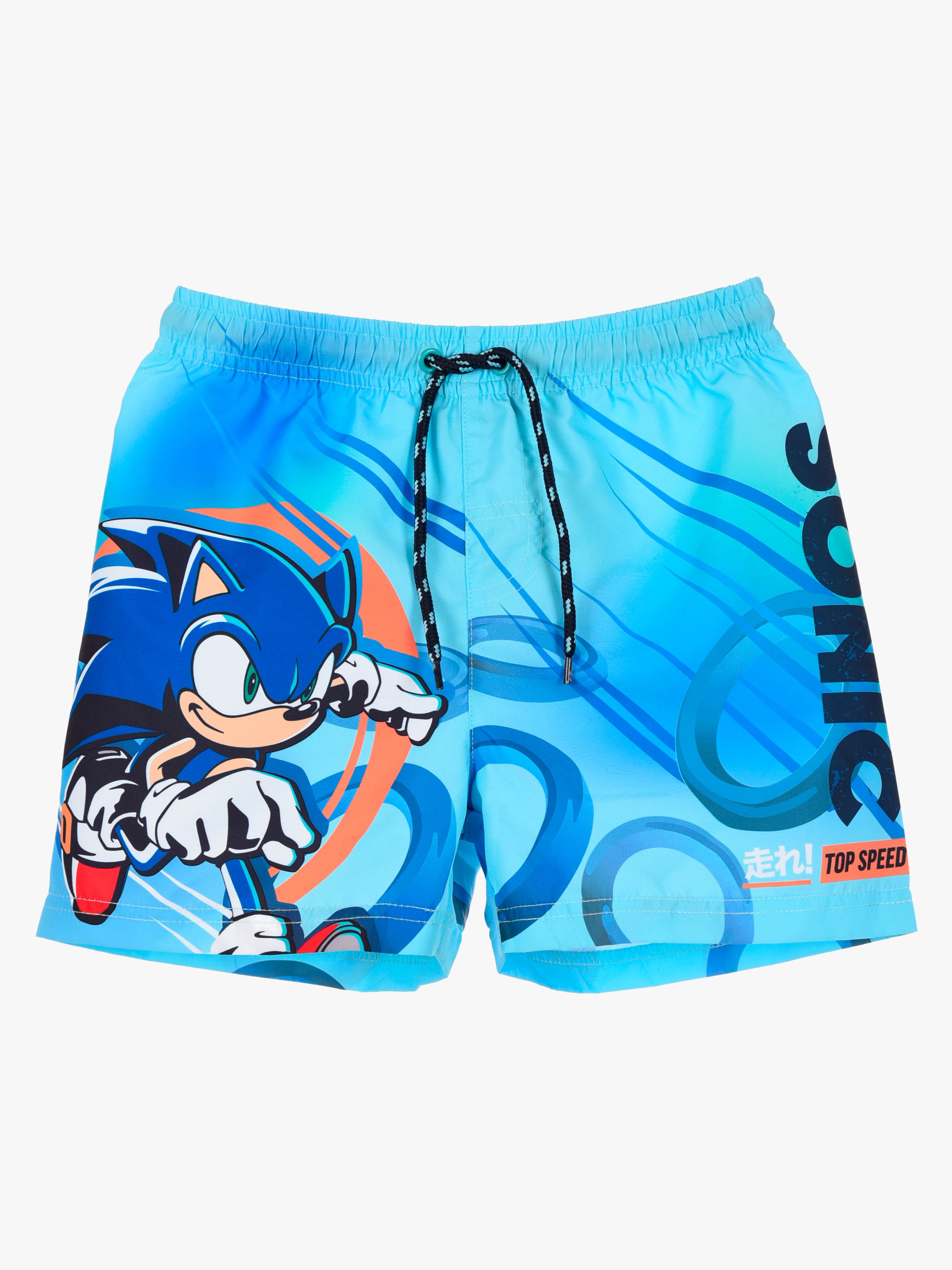 Sonic Modern Badehose, Türkis, 116-122
