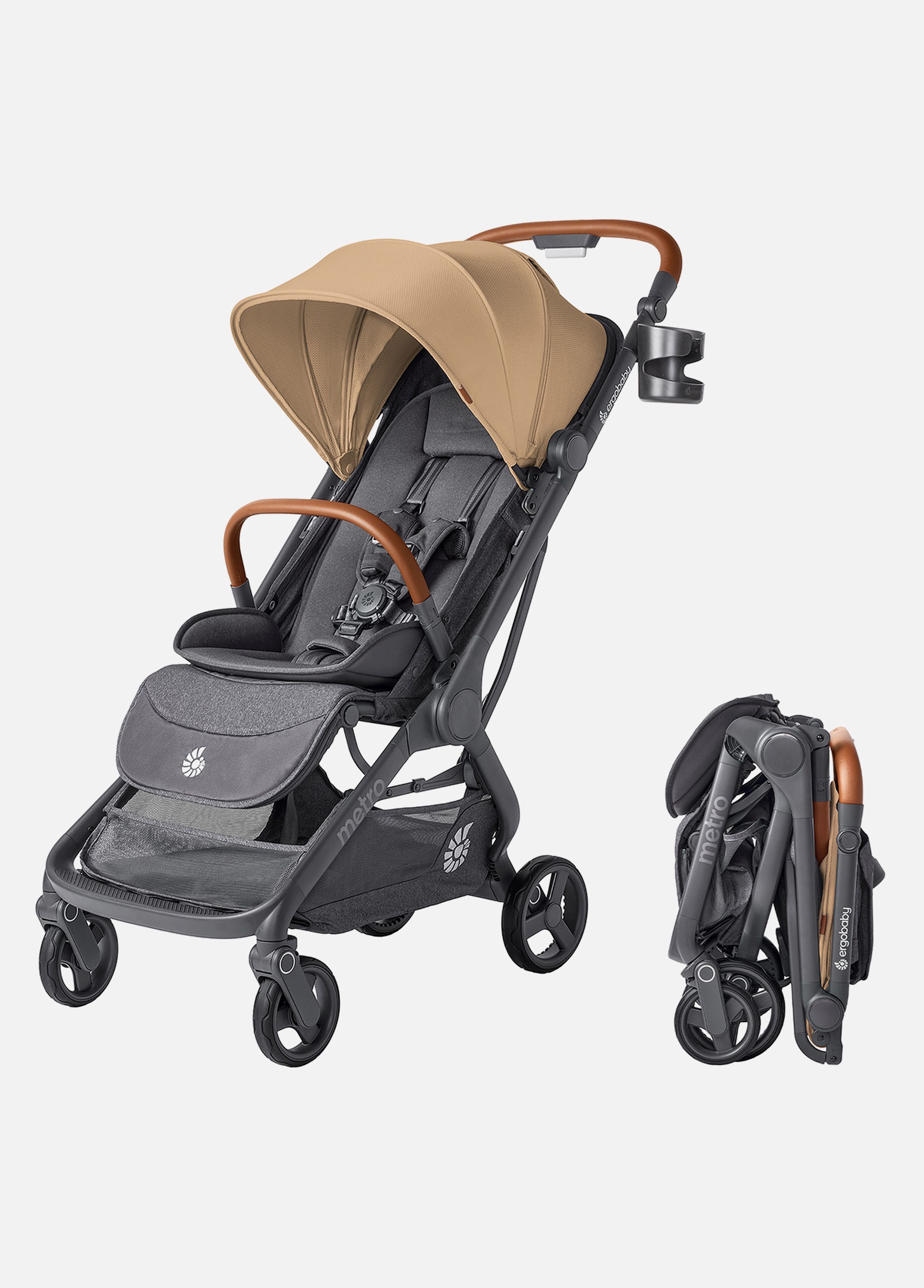 Ergobaby Metro 3 Deluxe Buggy, Camel