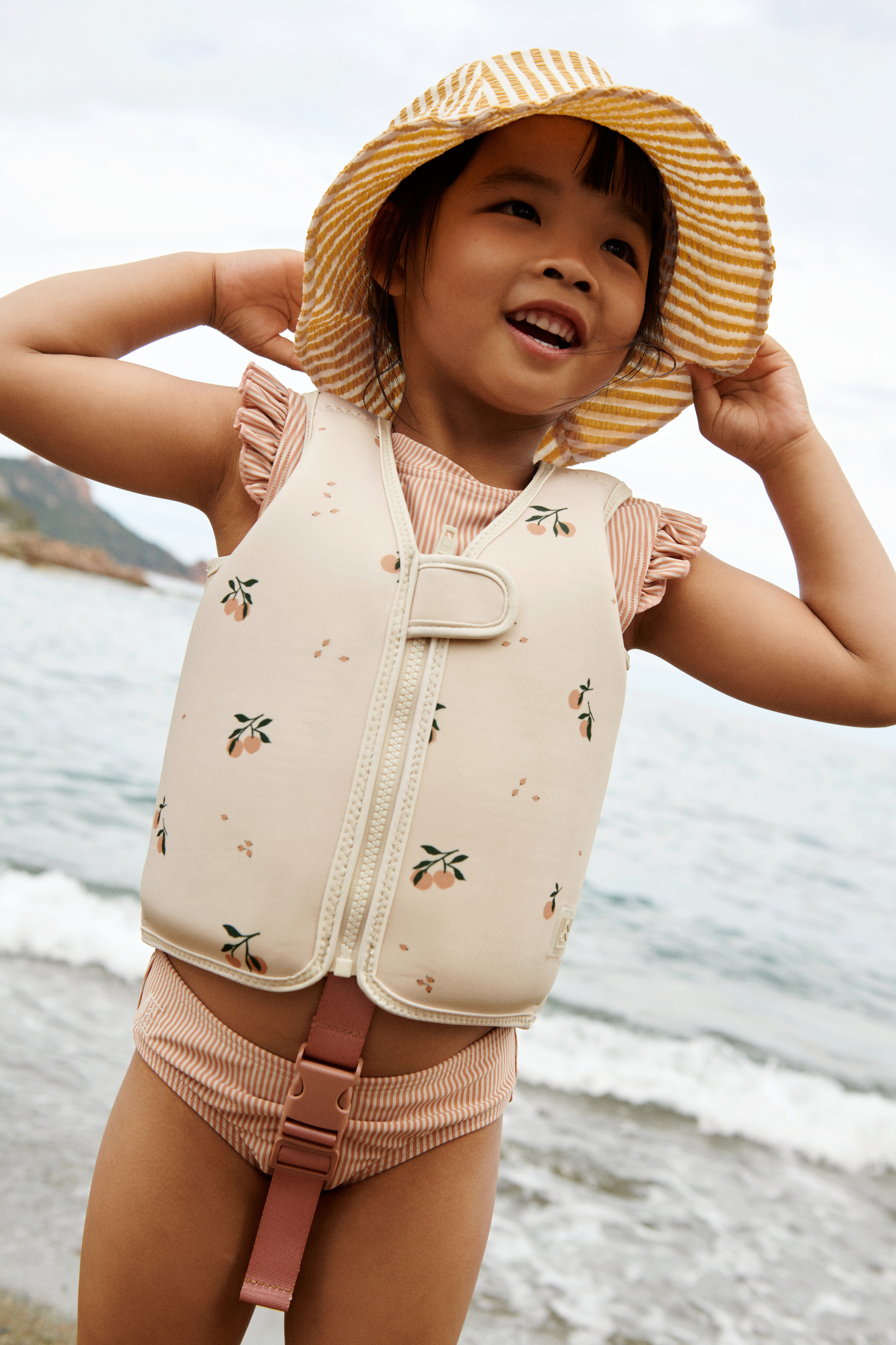 LIEWOOD Dove Schwimmweste, Peach/Sea Shell, 15-19 kg