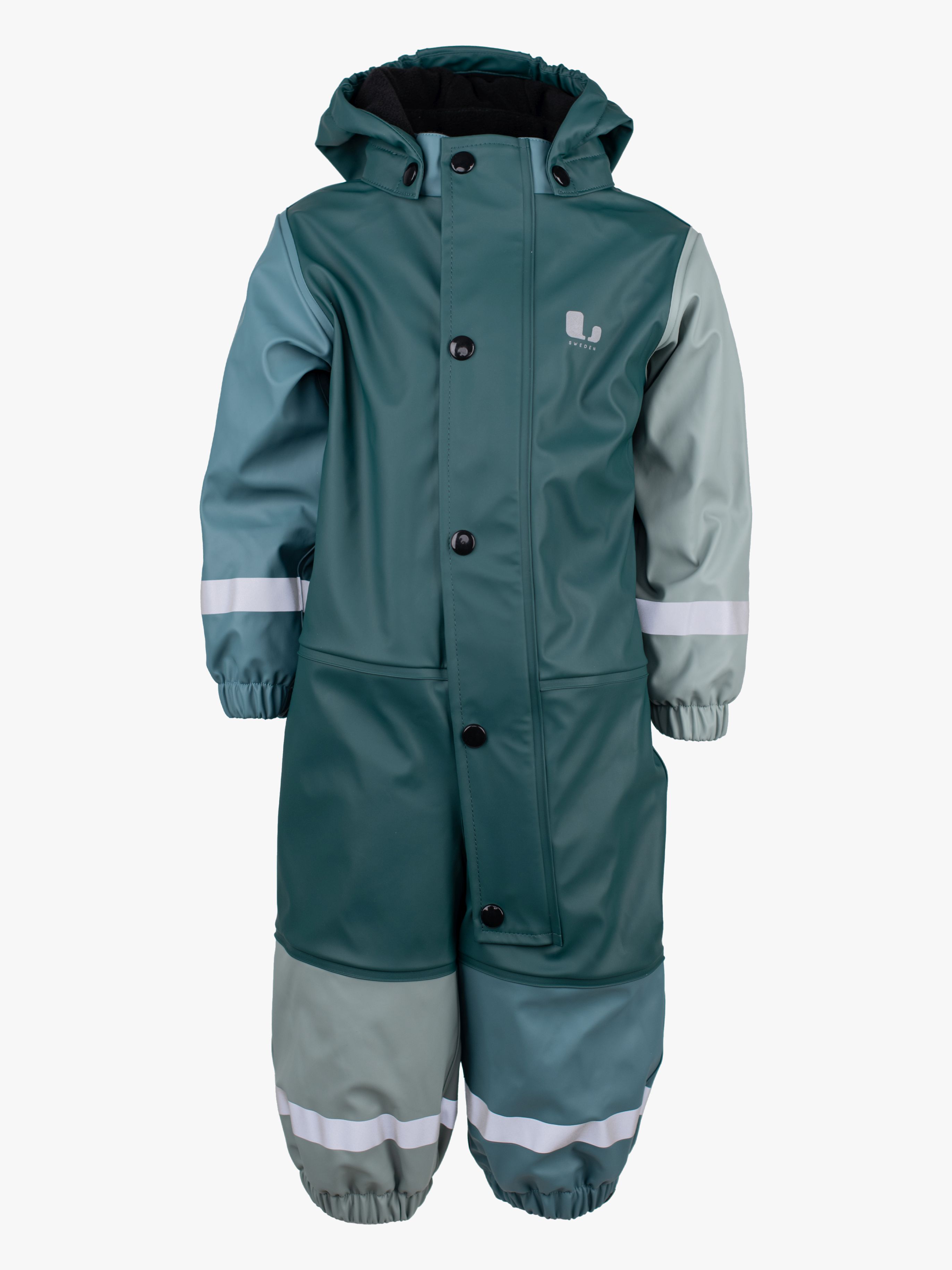 Lindberg Fagerhult Gefütterter Regenoverall, Lagoon/Mint Green, 104