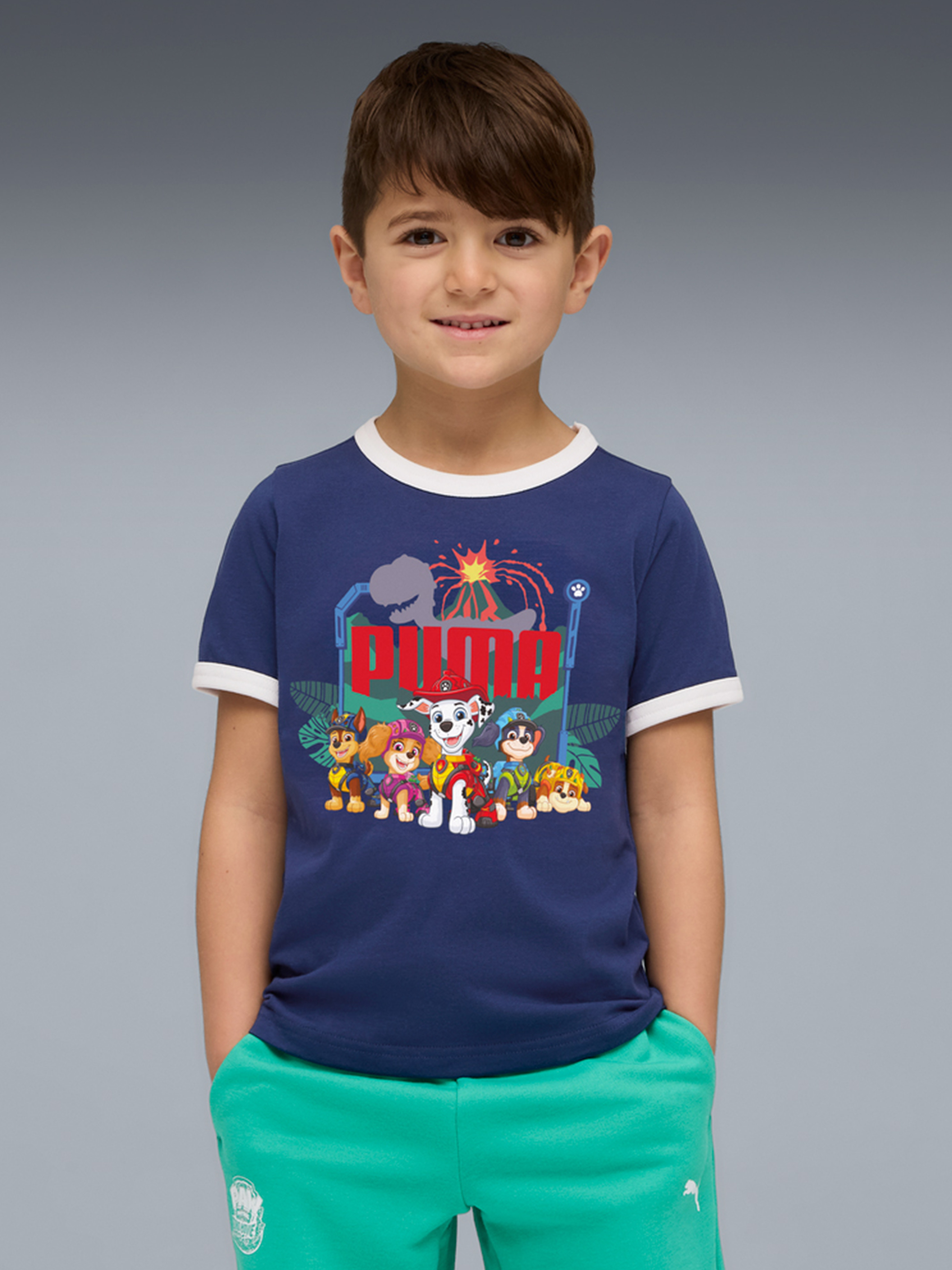 Puma Paw Patrol T-Shirt, Blau, 98