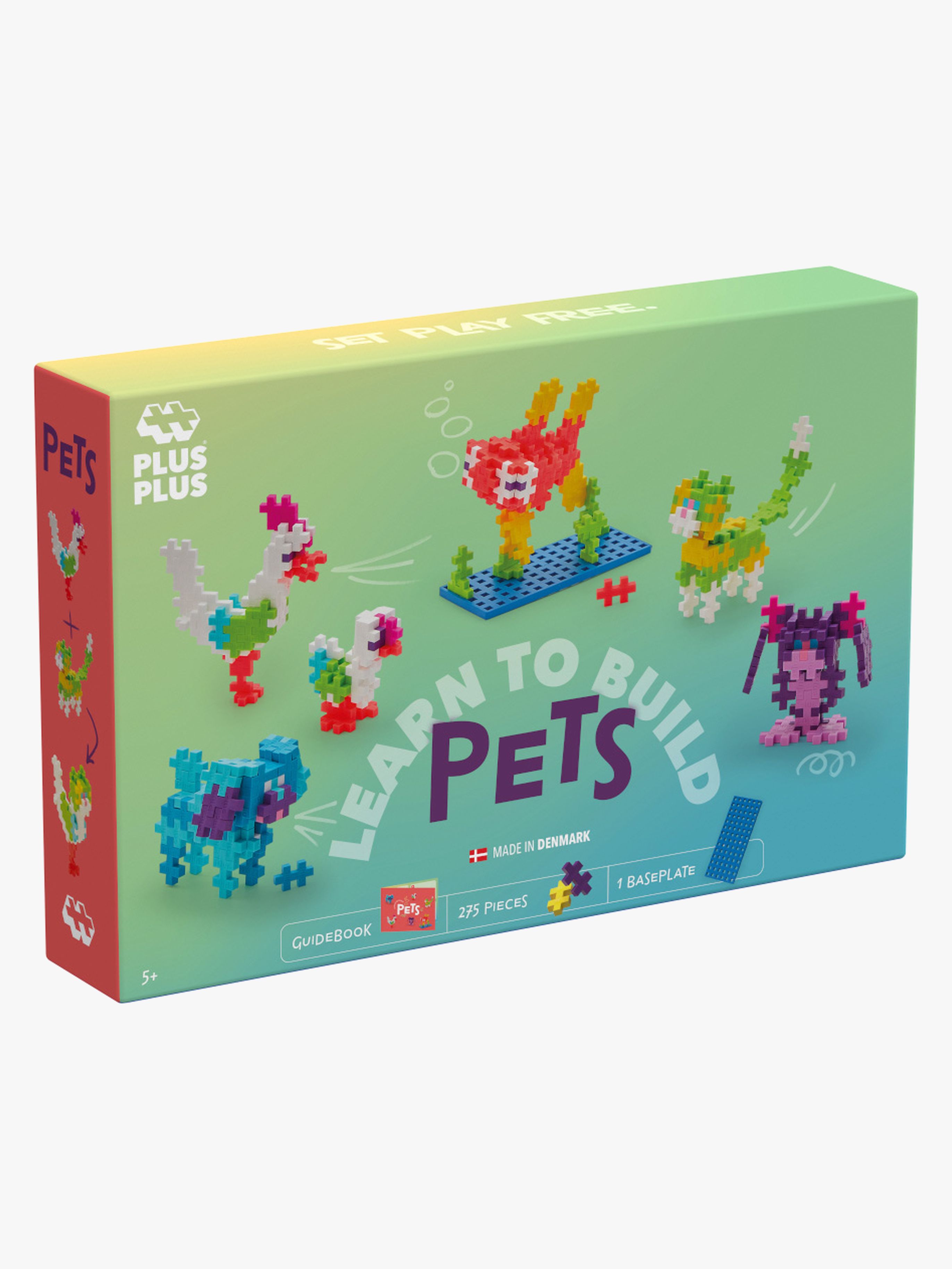 Plus-Plus Learn to Build Pets Bausatz 275 Teile