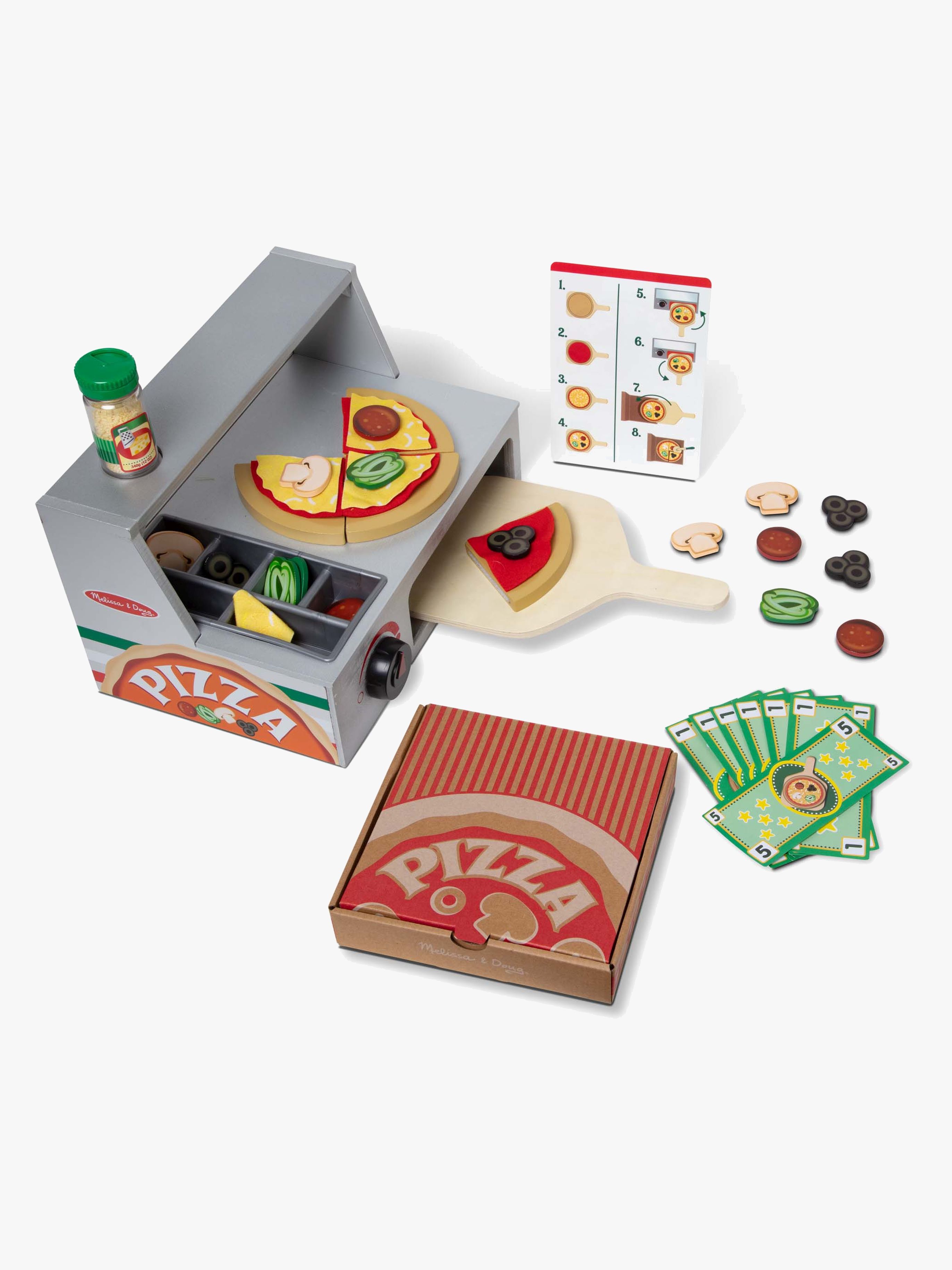 Melissa &  Doug Top &  Bake Pizzatheke Spielset