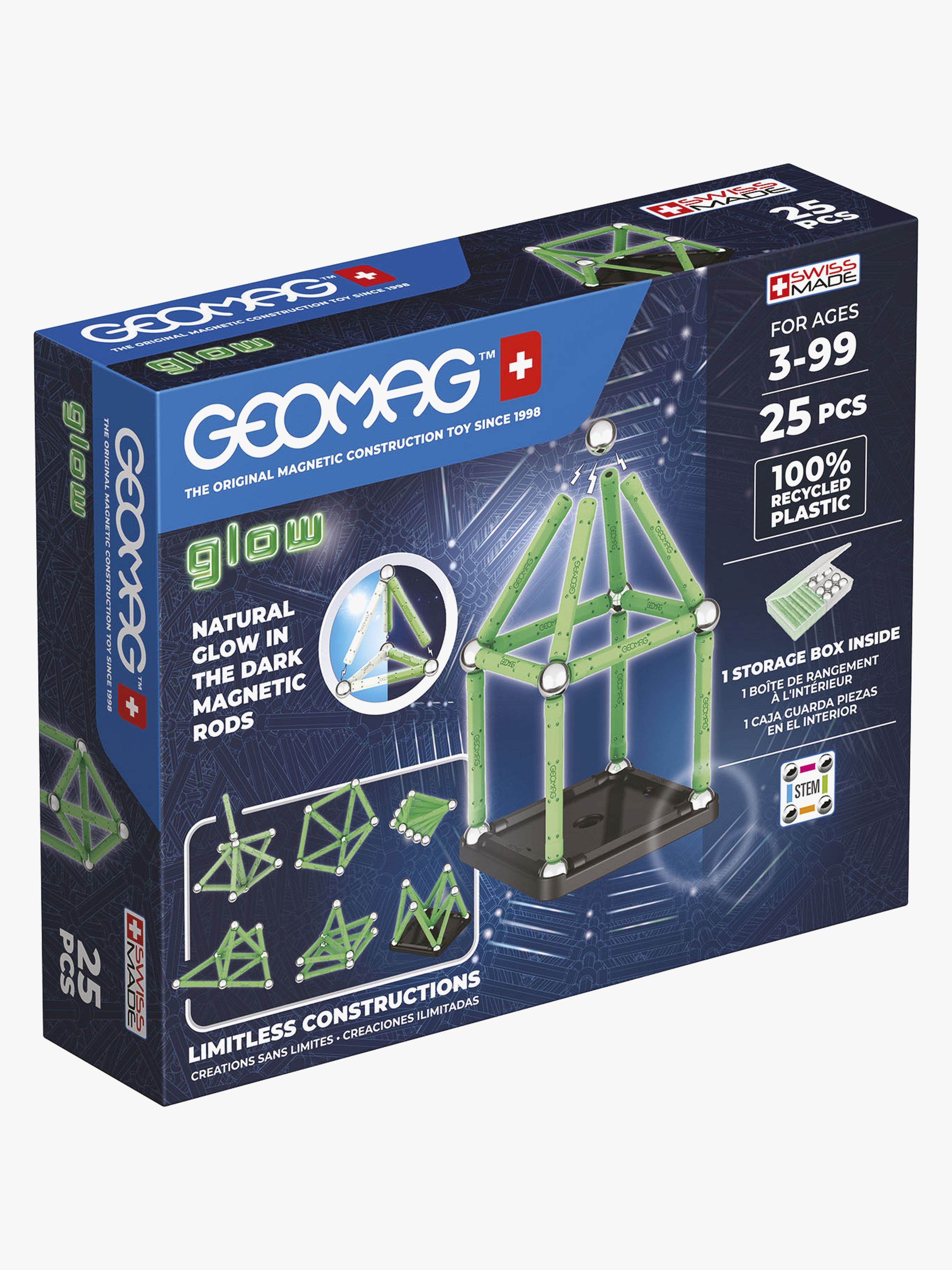 Geomag Glow Baukasten 25 Teile