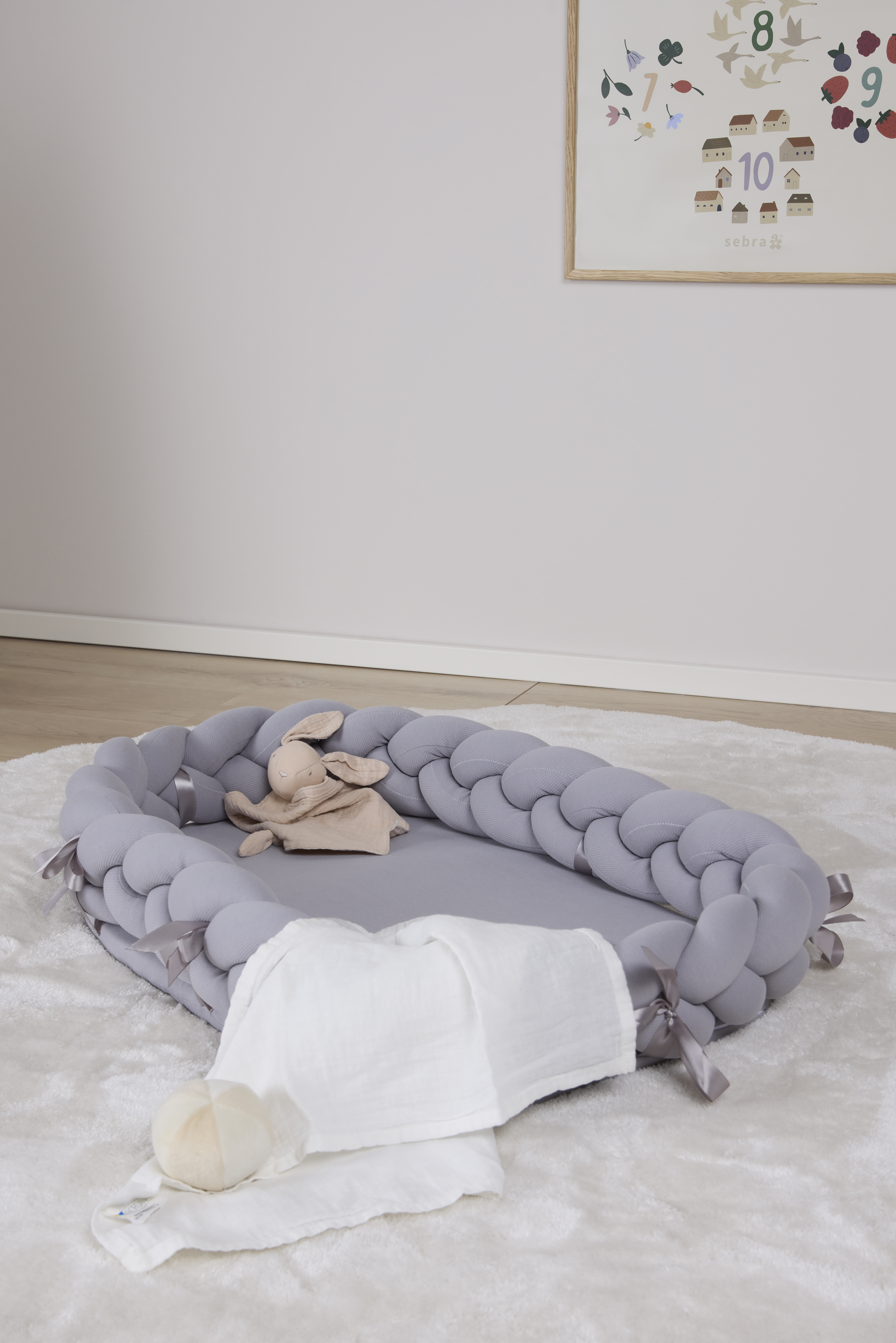 ALEAH Babynest, Grau