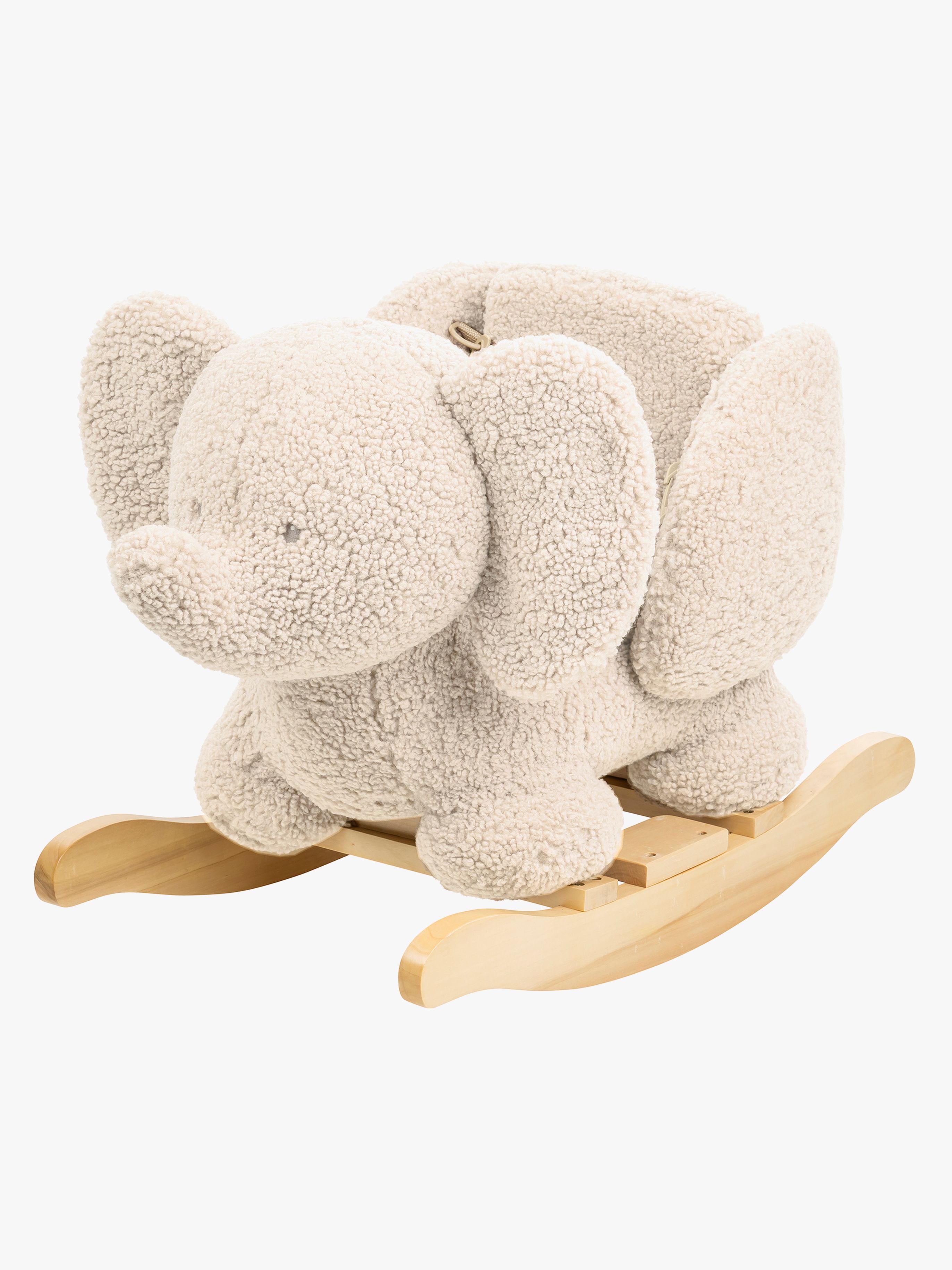 Nattou Teddy Schaukeltier Elefant, Cremeweiß