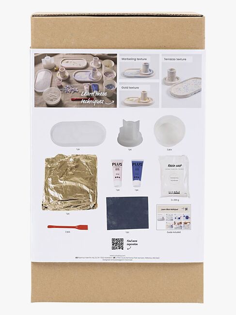 Creativ Company Bastelset Starter Kreativ Set Harzgießen DIY