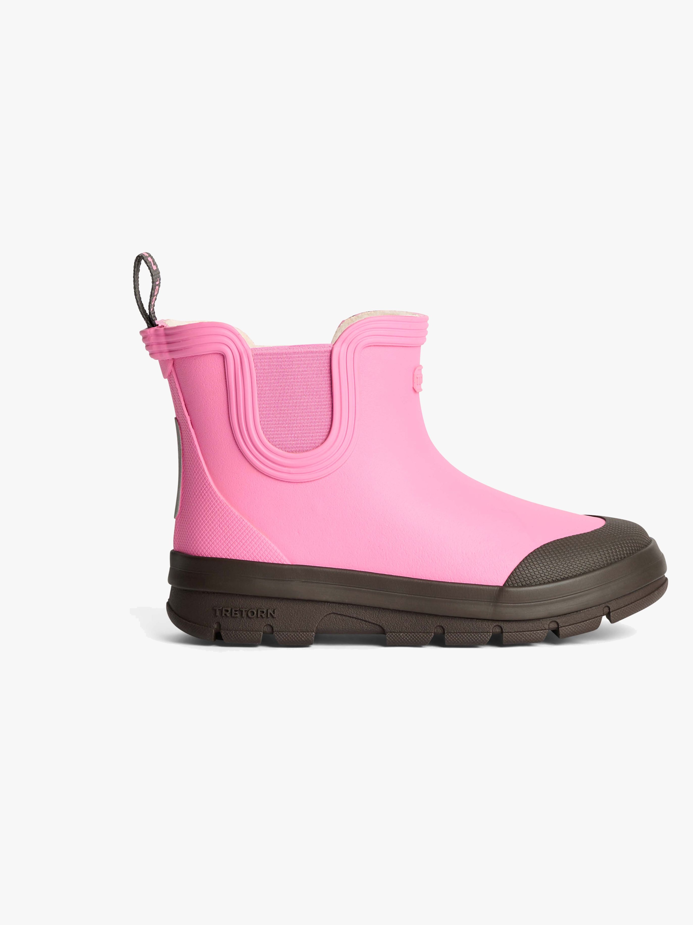 Tretorn Aktiv Chelsea Gefütterte Gummistiefel, Rosa, 22, Kindergummistiefel, Kinderstiefel, Gummistiefel kinder, Kids