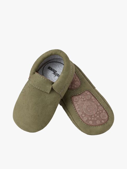 BabyMocs Casual Mocs Hausschuhe, Green