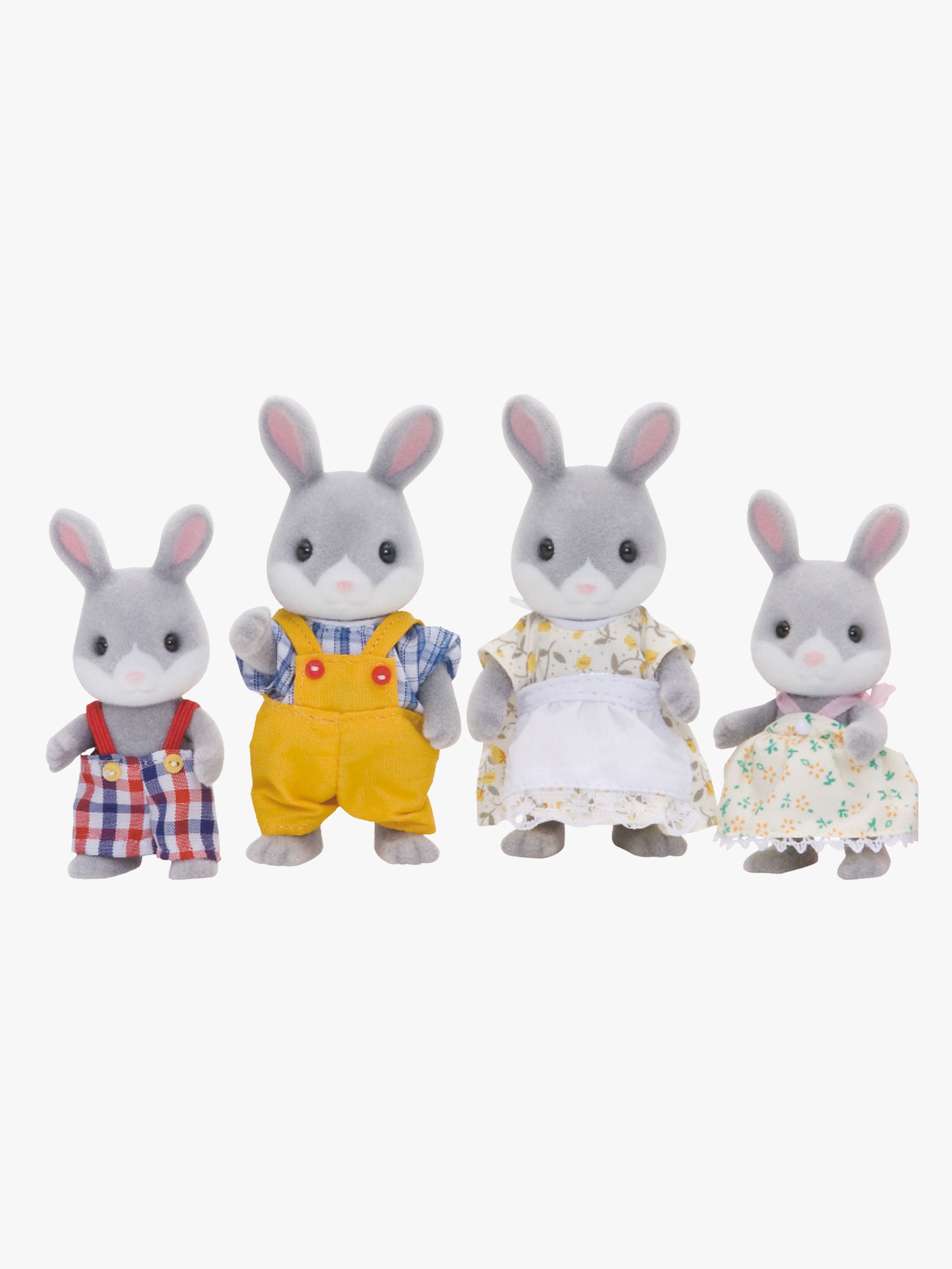 Figurenset Baumwollkaninchen-Familie