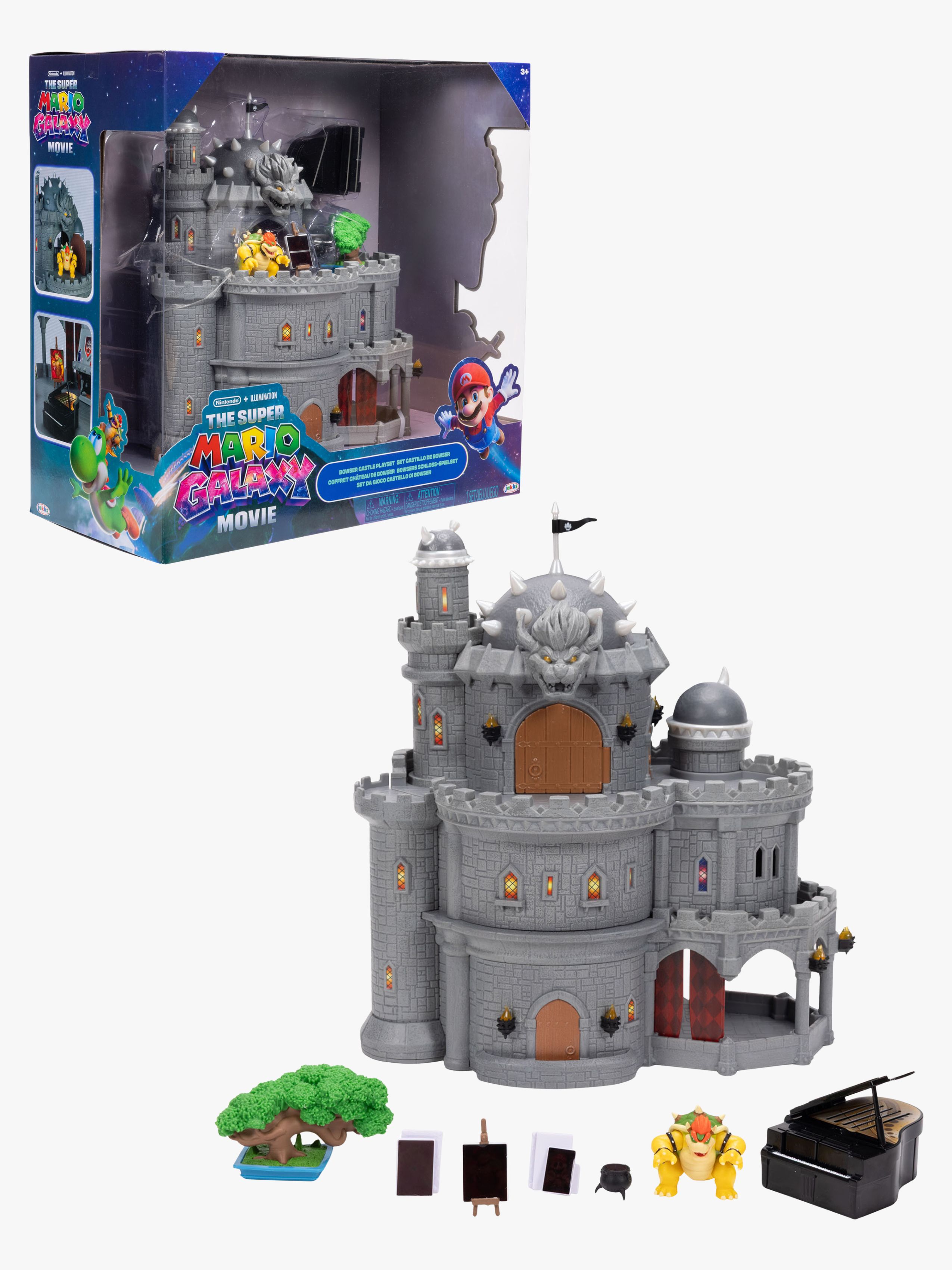 Galaxy Movie Spielset Bowsers Schloss