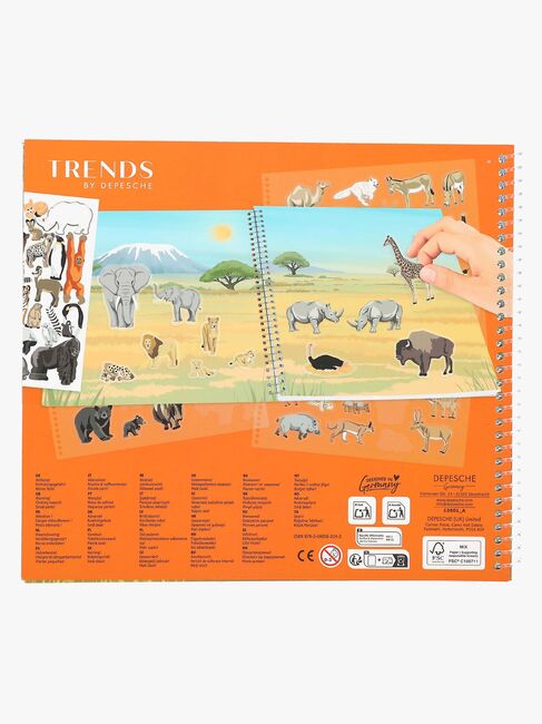 Motto Trends Stickerheft Create Your Wild Life