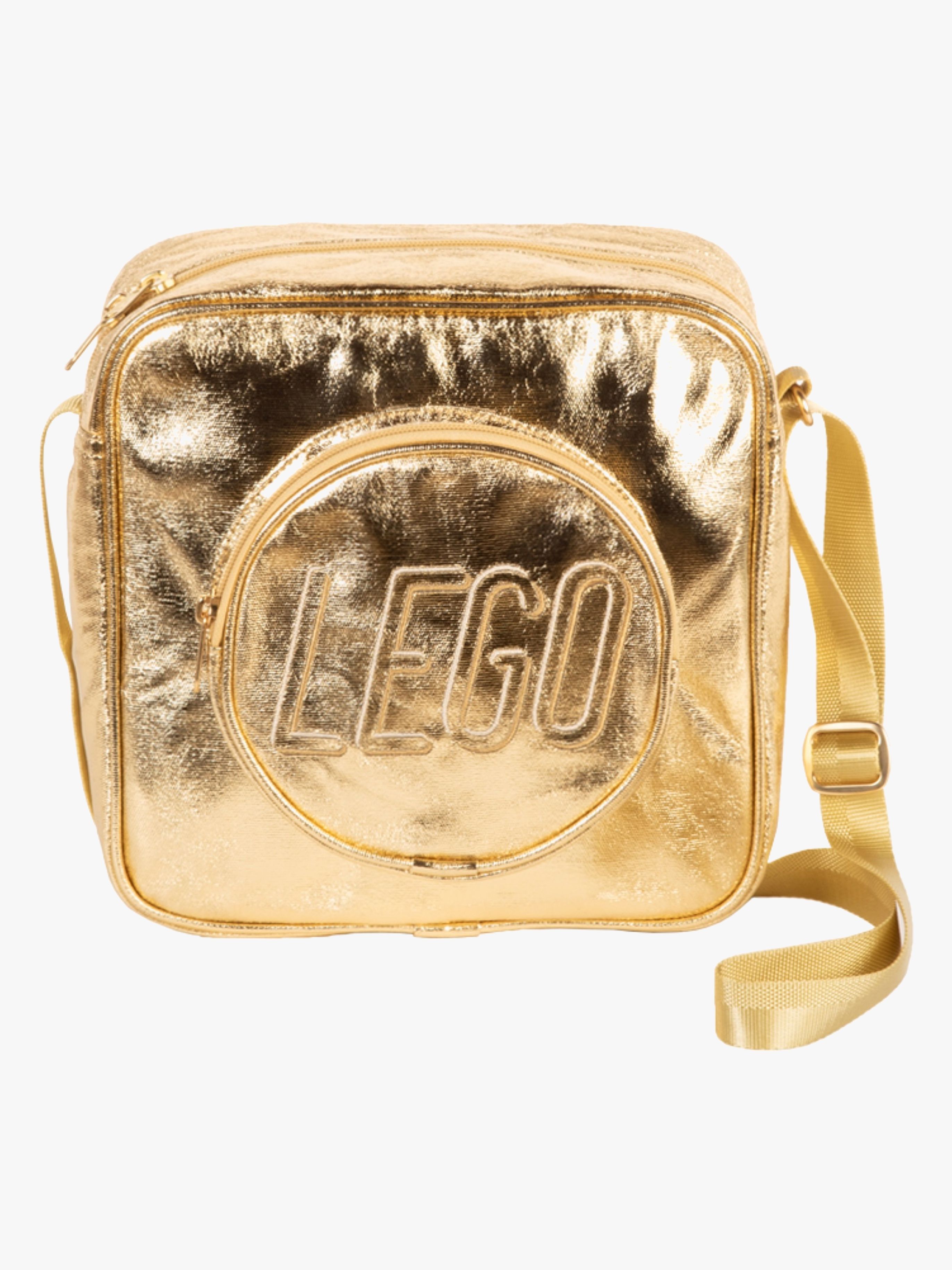 LEGO® Brick Schultertasche 8,5L, Gold