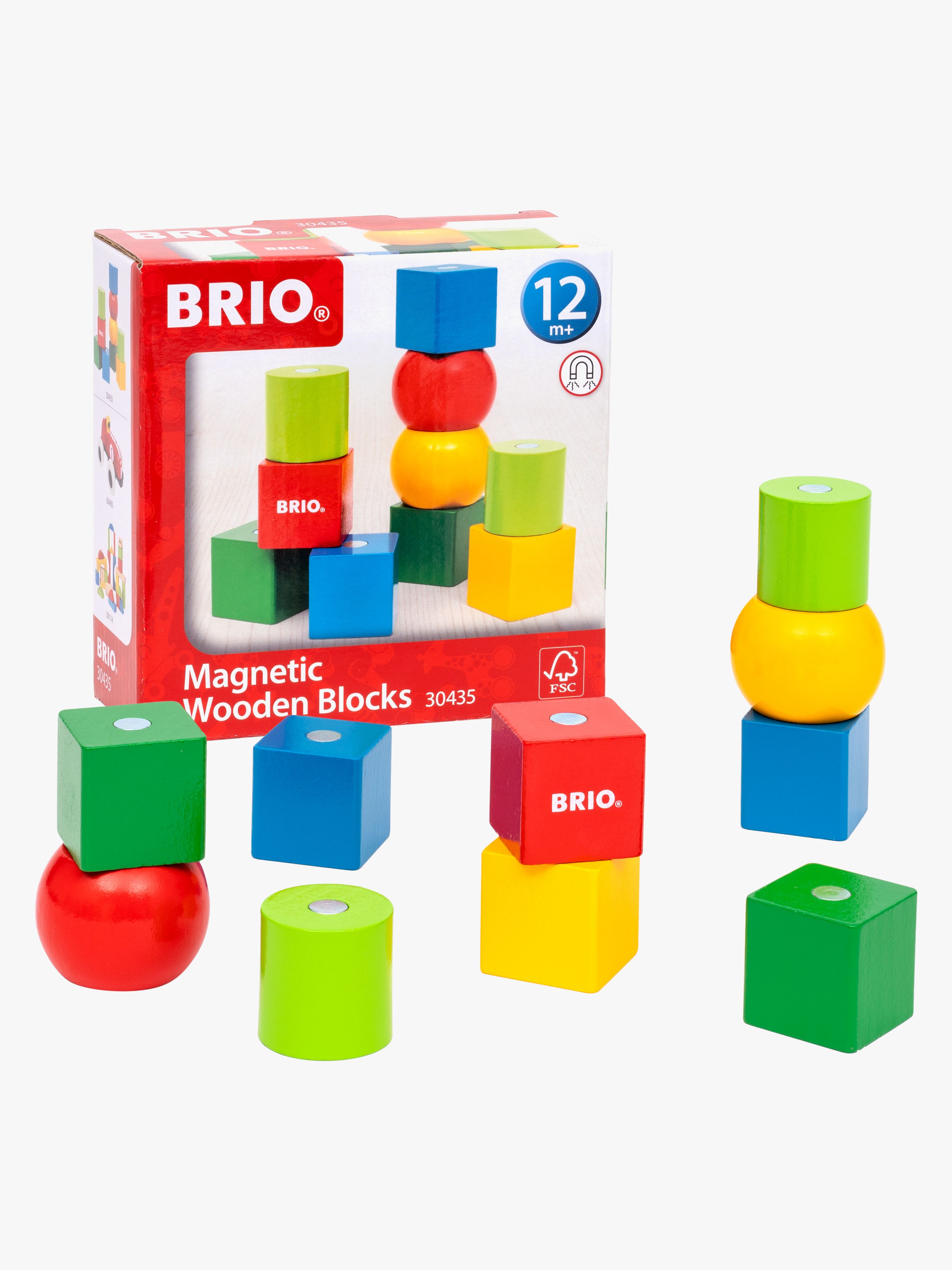BRIO 30435  Magnetisch Bauklötze