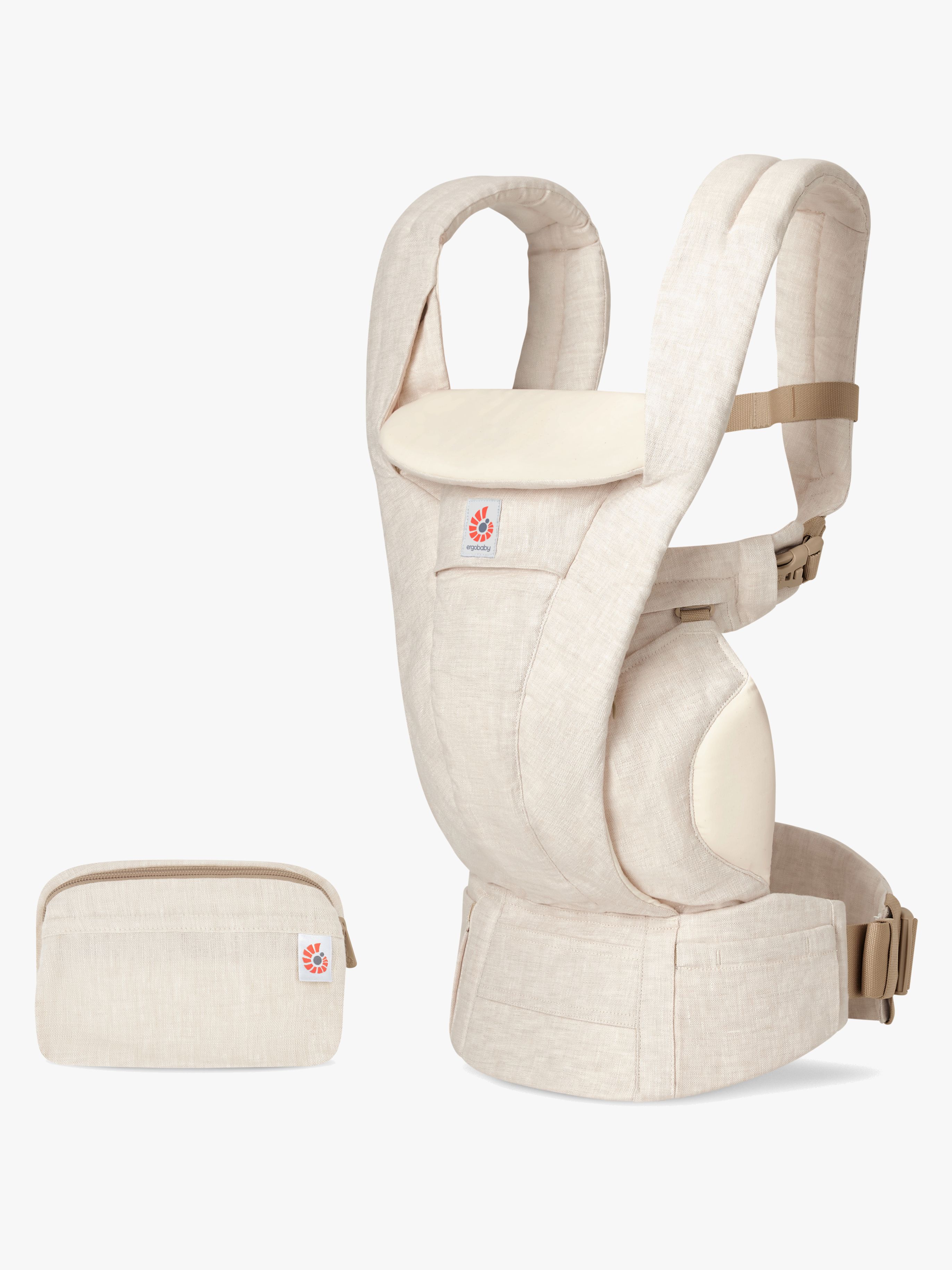 Omni Deluxe Babytrage Linen, Natural