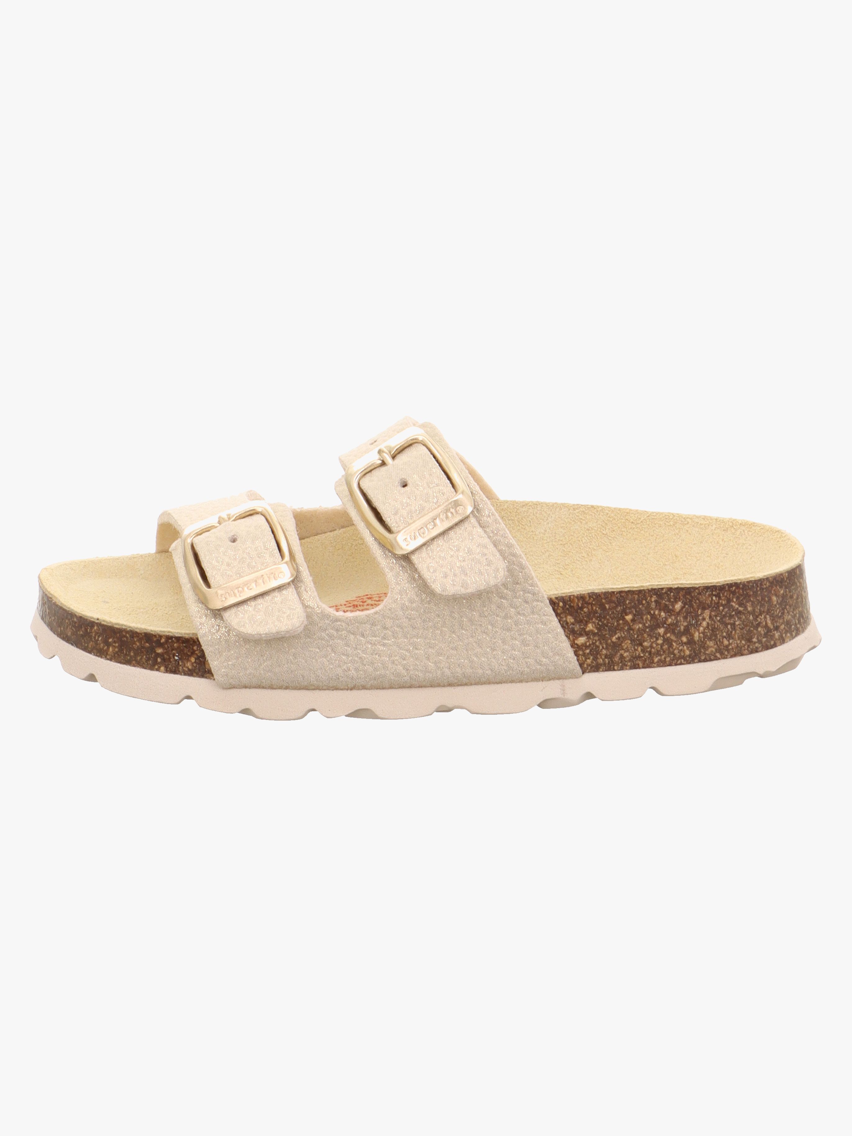 Superfit Fussbett Hausschuhe, Gold, 28