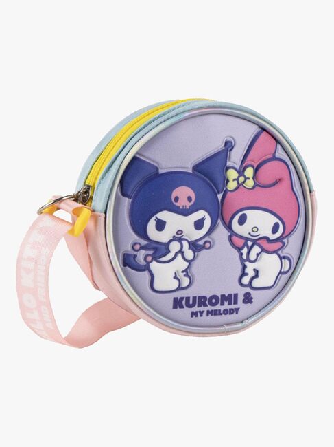 Hello Kitty & Friends Schultertasche, Kuromi & My Melody