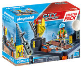 Playmobil 70816 Starter Pack Baustelle mit Seilwinde