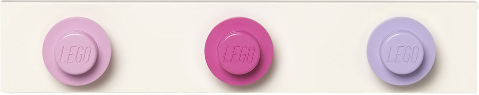 LEGO Kleiderhaken, Light Pink/Dark Pink/Light Purple