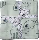 Done By Deer Tuch Sea Friends 70x70 2er-Pack, Blue