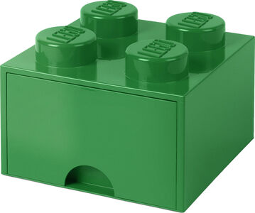 LEGO Aufbewahrungsbox mit Schublade 4, Grün