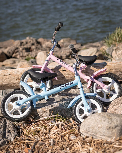 Pinepeak Laufrad Komfort 12 Zoll, Rosa