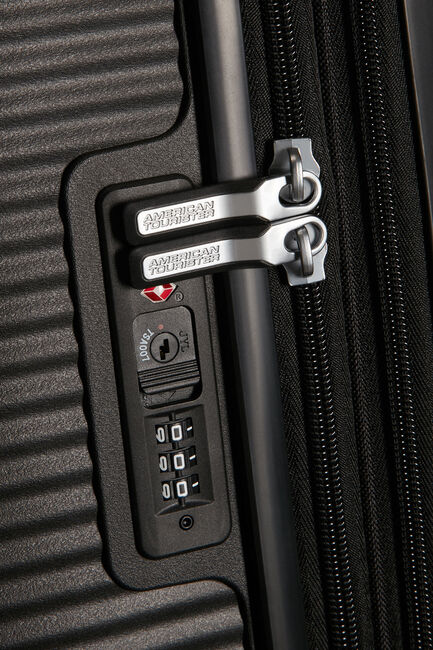 American Tourister Soundbox Spinner Reisekoffer 97L, Bass Black