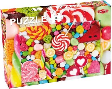 Tactic Puzzle Süßigkeitenpuzzle 56 Teile