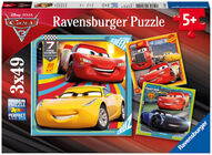 Ravensburger Disney Cars 3 Puzzle 3x49 Teile