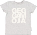 Geggamoja T-Shirt, Grey Melange