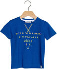 Ebbe Gologo T-Shirt, Royal Blue Melange