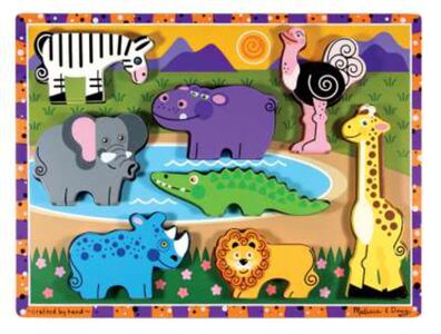 Melissa & Doug Puzzle Zoo 8 Teile