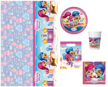 Shimmer and Shine Partypaket Glitter Party