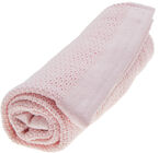 Vinter & Bloom Decke Soft Grid Eko, Blossom Pink