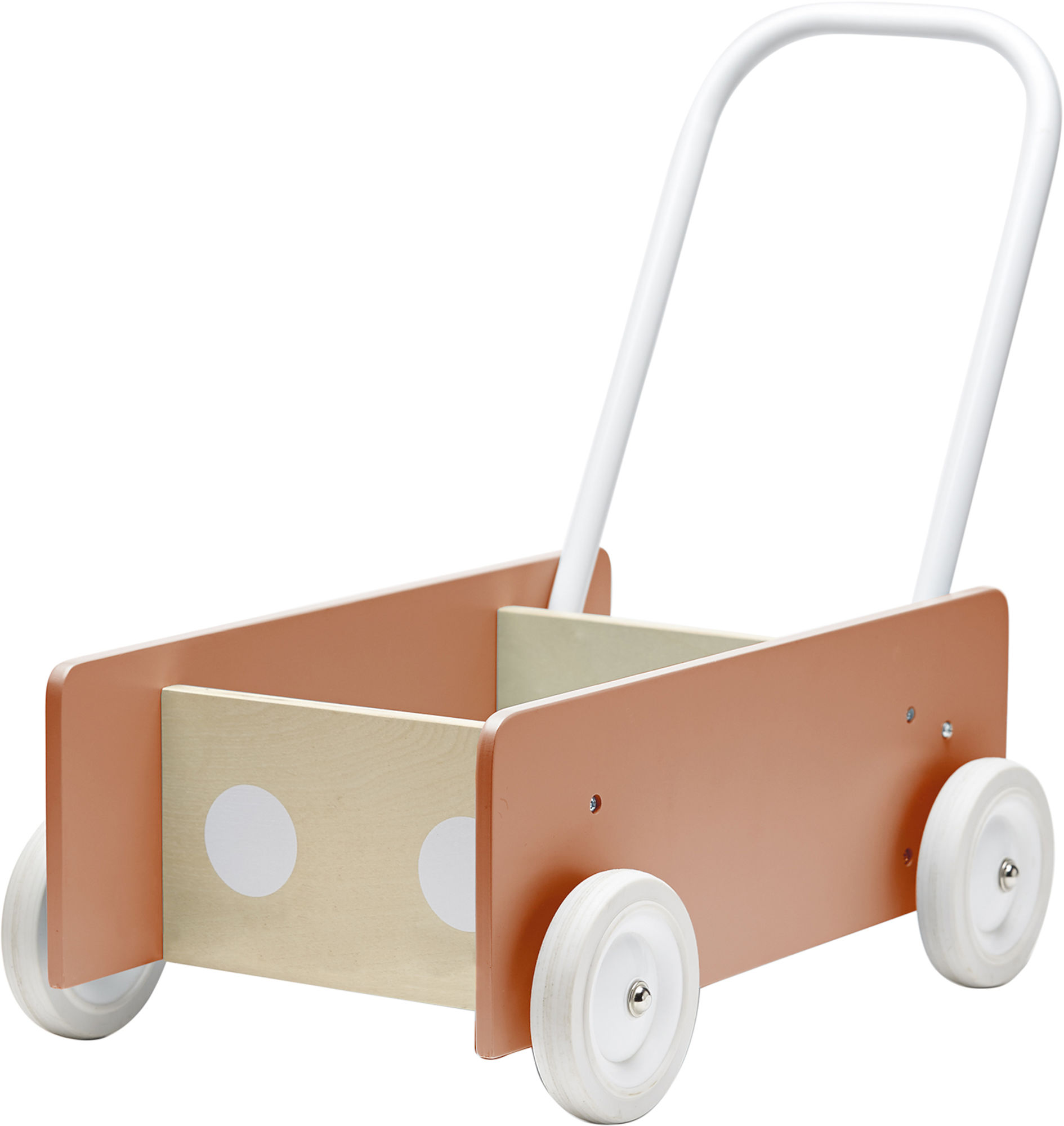 Kids Concept Lauflernwagen, Aprikose, Babyspielzeug