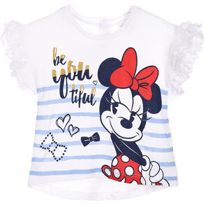 Disney Minnie Maus T-Shirt, Off White