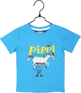 Pippi Langstrumpf T-Shirt, Blau