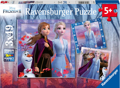 Ravensburger Disney Die Eiskönigin Puzzle 3x49 Teile