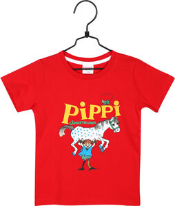 Pippi Langstrumpf T-Shirt, Rot